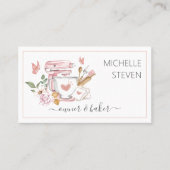 Carte de visite mélangeur de stand de boulangerie  (Devant)