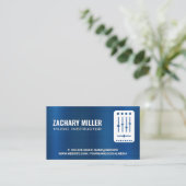 Carte De Visite Mélangeur de Tourne-disque (Debout devant)