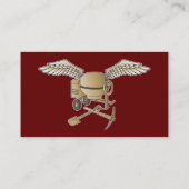 Carte De Visite Mélangeur en béton beige (Dos)