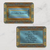 Carte De Visite MeLarks IV élégant victorien (Devant / Derrière)