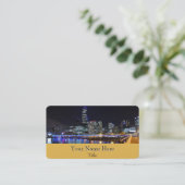 Carte De Visite Melbourne CBD Queens Bridge (Debout devant)
