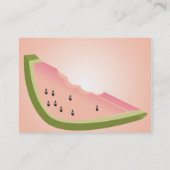 Carte De Visite Melon - potelé (Dos)