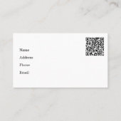 Carte De Visite Membre de Bullshippers International avec QR code (Dos)