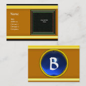 Carte De Visite MÉMOIRE VIBRANTE2 MONOGRAPHIE JEU bleu (Devant / Derrière)