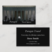 Carte De Visite Mémorial de Lincoln (Devant / Derrière)