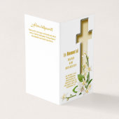 Carte De Visite Mémorial funéraire de Lily Cross (Extérieur)