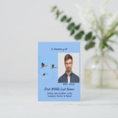 Carte De Visite  Memorial Keepsake  Canada Goose Outdoors (Debout devant)