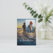 Carte De Visite Memorial Keepsaké pêcheur pêche poisson (Debout devant)