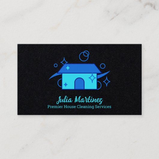 Carte De Visite 🧺 ménage de la maison Premium (Devant)