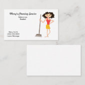 Carte de visite ménagère (Devant / Derrière)