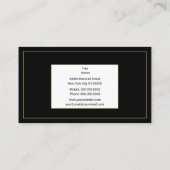 Carte De Visite Menorah (Dos)