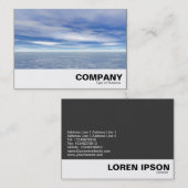 Carte De Visite Mer et ciel (Devant / Derrière)