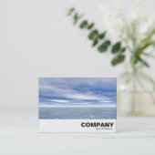 Carte De Visite Mer et ciel (Debout devant)