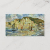 Carte De Visite Mer et falaises par Pierre Auguste Renoir (Dos)