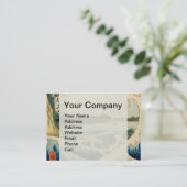 Carte De Visite Mer japonaise de Satta Hiroshige Art (Debout devant)