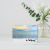 Carte De Visite Mer tropicale (Debout devant)