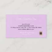 Carte De Visite Mer Vintage (Dos)