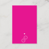 Carte De Visite Merci (Dos)