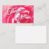 carte de visite Merci (Devant / Derrière)