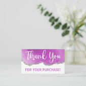 Carte De Visite Merci blanc de Parties scintillant d'âge d'argent  (Debout devant)