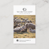 Carte De Visite Merci de référence photo promo mono répétition (Dos)