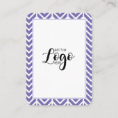 Carte De Visite merci la partie flamingo préférez les bijoux élast (Dos)