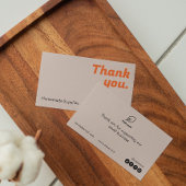 Carte De Visite Merci Marchandises maison Fournitures promotionnel