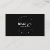 Carte De Visite Merci moderne pour votre soutien aux petits (Devant)