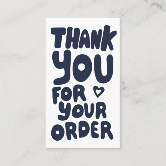 Carte De Visite Merci pour commander des icônes sociales QR Code M (Devant)