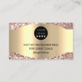 Carte De Visite Merci POUR L'ACHAT Code de réduction cardiaque Log (Dos)