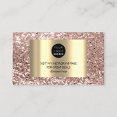 Carte De Visite Merci pour l'achat Code de réduction cardiaque Log (Dos)