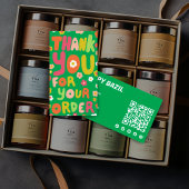 Carte De Visite Merci pour les marguerites de commande mignon code