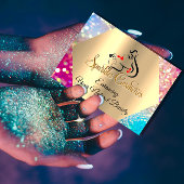 Carte De Visite Merci Pour Votre Achat Logo Holographe