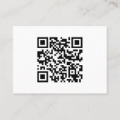 Carte De Visite Merci pour votre commande (Dos)