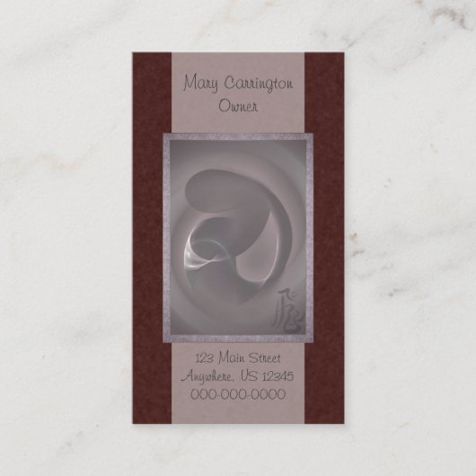 Carte De Visite Mère et enfant (Devant)