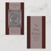 Carte De Visite Mère et enfant (Devant / Derrière)