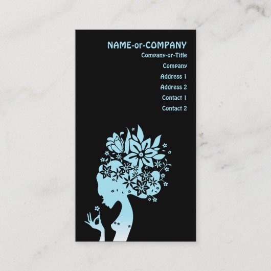 Carte De Visite mère nature (Devant)