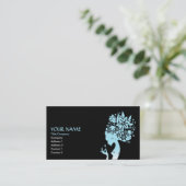 Carte De Visite mère nature (Debout devant)