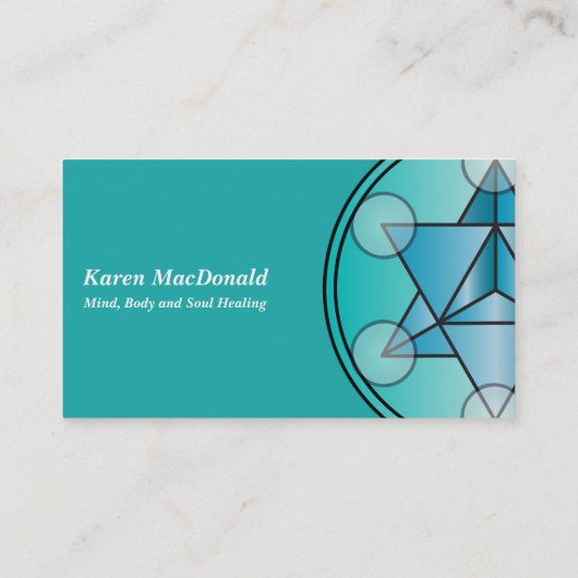 Carte De Visite Merkaba (Dos)