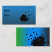 Carte De Visite Merles (Devant / Derrière)