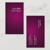 Carte De Visite Merlot PixDezines (Devant / Derrière)