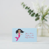 Carte De Visite Mermaid à queue rose Thunder_Cove (Debout devant)