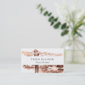 Carte De Visite Mermaid Beach Gibson Girl Victorian Antique (Debout devant)