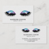 Carte De Visite Mermaid Lashes Luxe (Devant / Derrière)