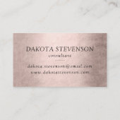 Carte De Visite Mermaid Posh Tail | Marque Dusty Terracotta (Dos)