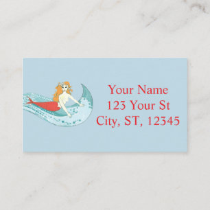 Carte De Visite Mermaid Thunder_Cove