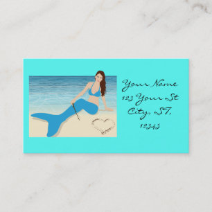 Carte De Visite Mermaid Valentine Thunder_Cove