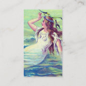 Carte De Visite Mermaid Vintage (Dos)