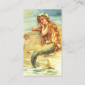 Carte De Visite Mermaid Vintage (Dos)