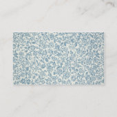 Carte De Visite Merton, conception de papier peint (Dos)